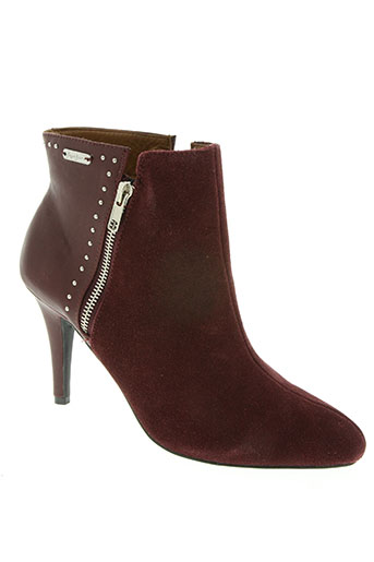 pepe jeans chaussures femme de couleur rouge