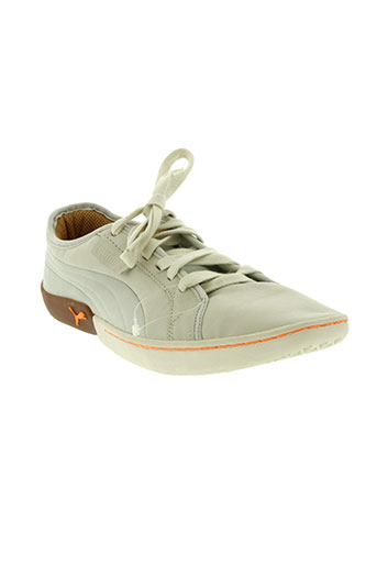 puma chaussures homme de couleur beige