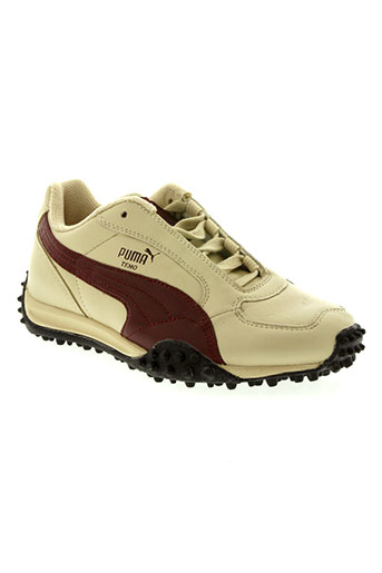 puma chaussures femme de couleur beige