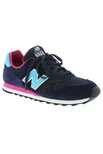 new balance chaussures femme de couleur bleu