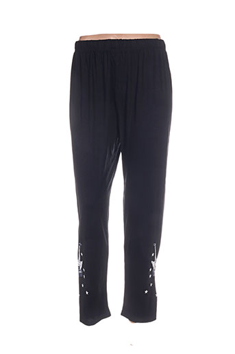 pomme rouge pantalons femme de couleur noir
