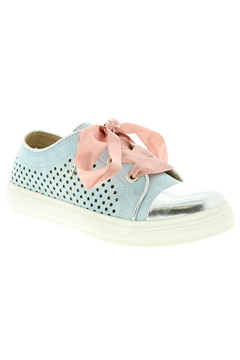 delires de fille chaussures femme de couleur bleu