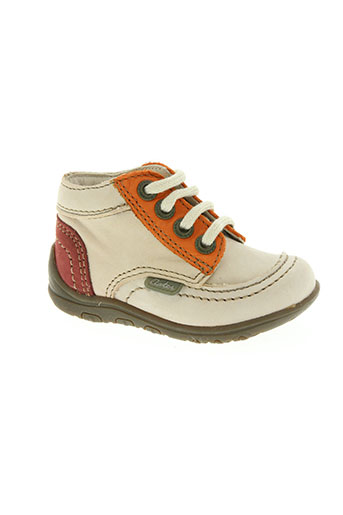 aster chaussures garçon de couleur beige