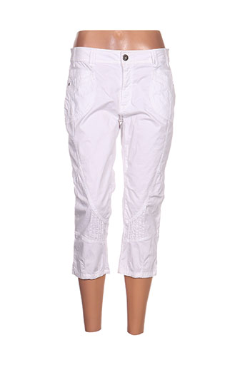 tbs pantacourts femme de couleur blanc