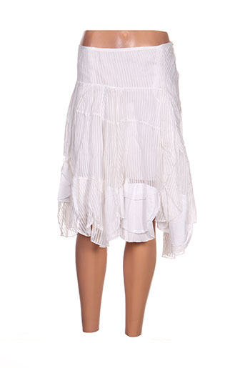 ddp jupes femme de couleur blanc