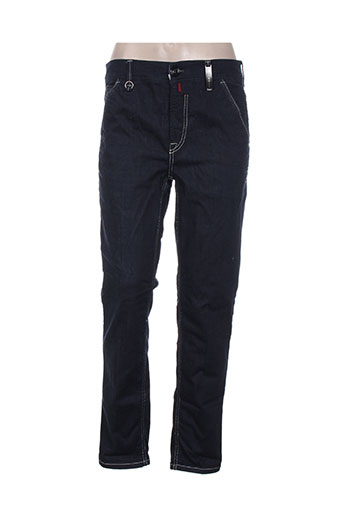 high jeans femme de couleur bleu