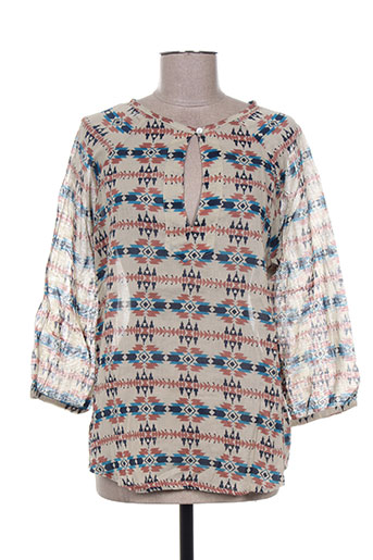 charlie joe chemises femme de couleur beige