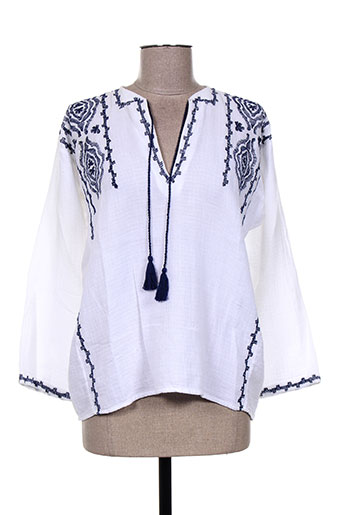 charlie joe chemises femme de couleur blanc