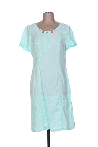 pause cafe robes femme de couleur bleu