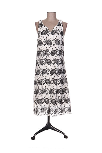 leslie robes femme de couleur beige