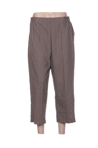 gevana pantacourts femme de couleur marron