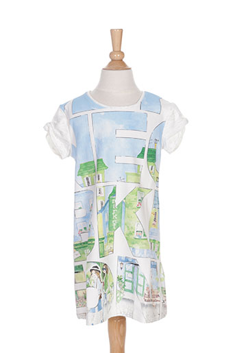 mayoral robes fille de couleur bleu