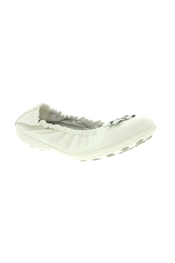 geox chaussures fille de couleur blanc