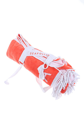 seafolly accessoires femme de couleur orange