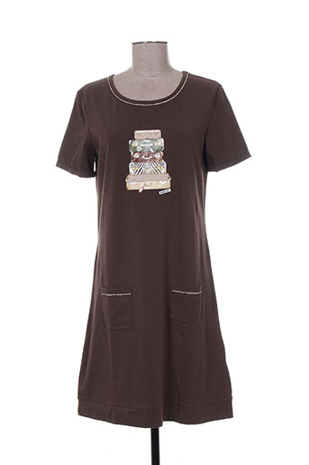 ananke robes femme de couleur marron