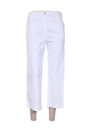 stark pantacourts femme de couleur blanc