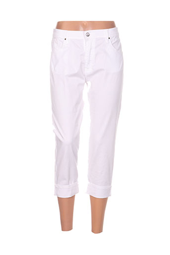 impaqt pantacourts femme de couleur blanc