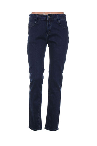kalisson jeans femme de couleur bleu
