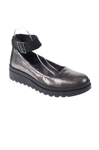 fly london chaussures femme de couleur gris