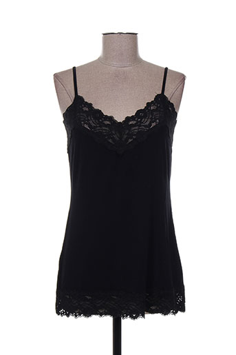jardin des orangers chemises femme de couleur noir