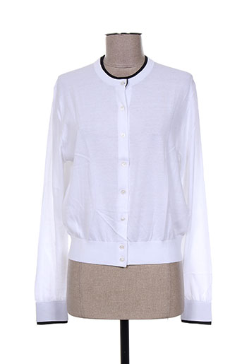 paul smith gilets femme de couleur blanc