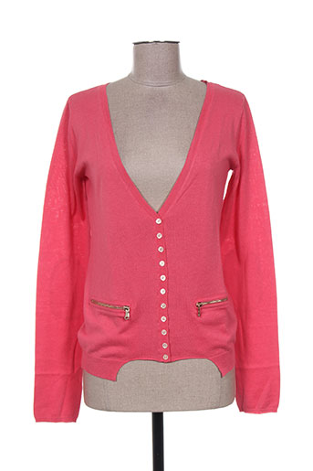 patrizia pepe firenze gilets femme de couleur rose