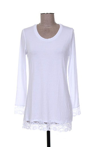 jardin des orangers t-shirts femme de couleur blanc
