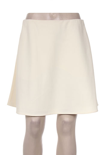 carven jupes femme de couleur beige