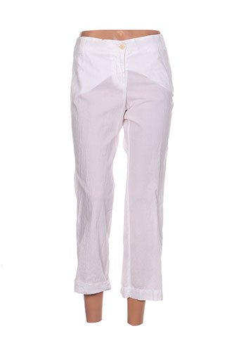 hartford pantacourts femme de couleur blanc
