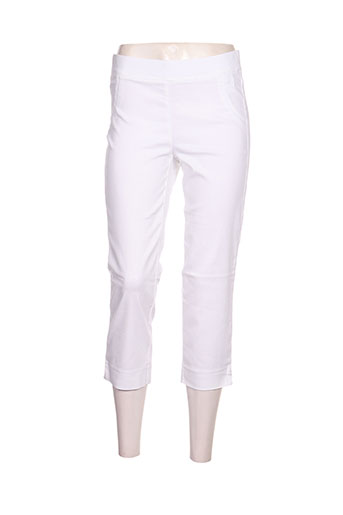 stark pantacourts femme de couleur blanc