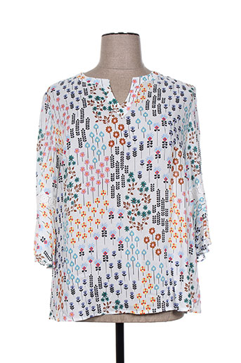 tinta style chemises femme de couleur bleu