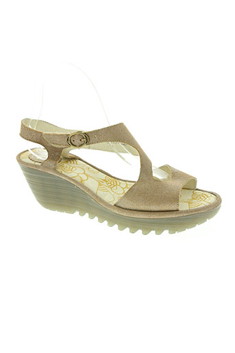 fly london chaussures femme de couleur beige