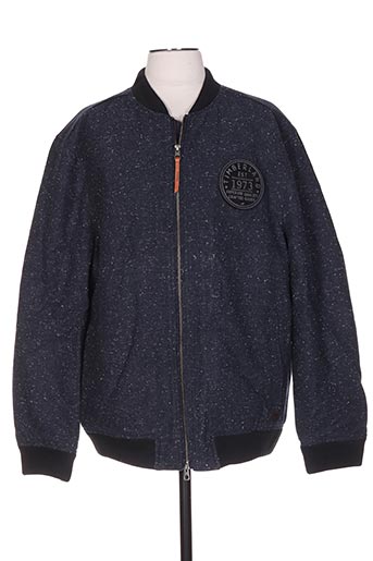 timberland vestes homme de couleur bleu