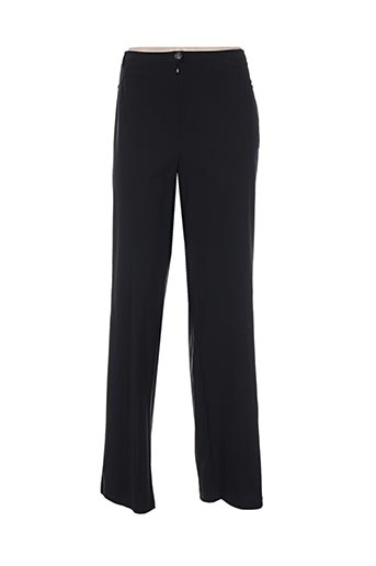 pause cafe pantalons femme de couleur noir