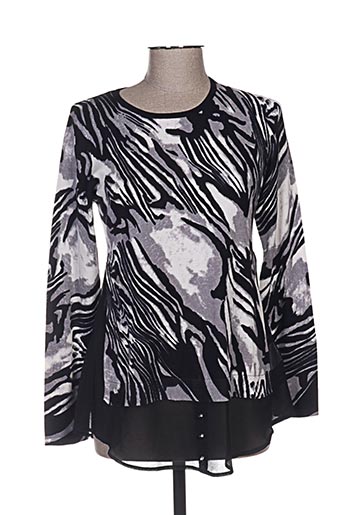 marble pulls femme de couleur noir