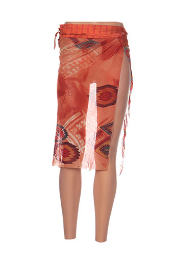 bleu blanc rouge accessoires femme de couleur orange