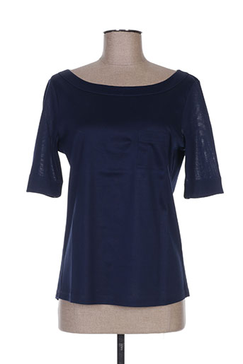 luisa cerano t-shirts femme de couleur bleu