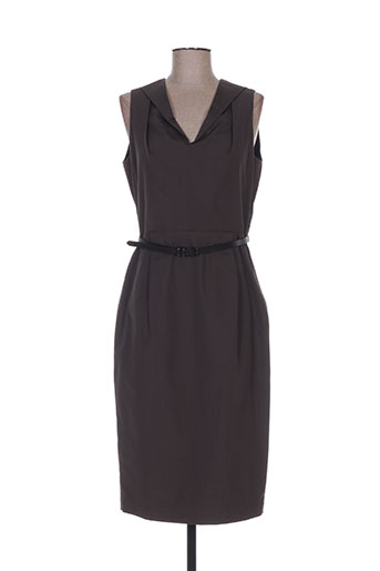 maxmara robes femme de couleur marron