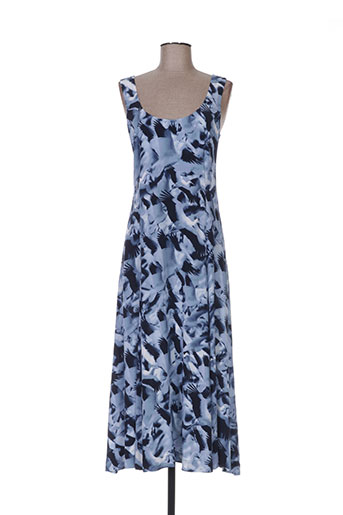 isabel de pedro robes femme de couleur bleu