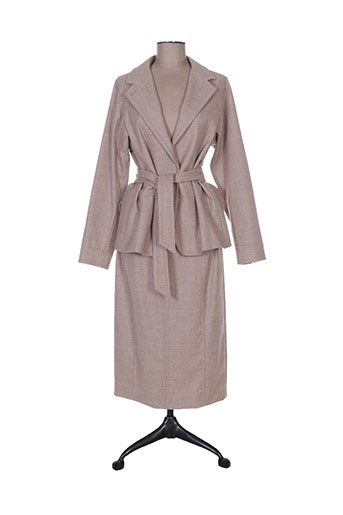 maxmara ensembles femme de couleur beige