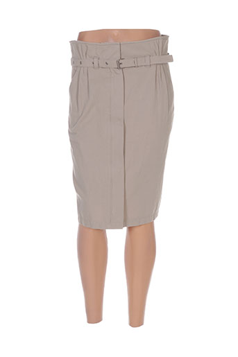 maxmara jupes femme de couleur beige