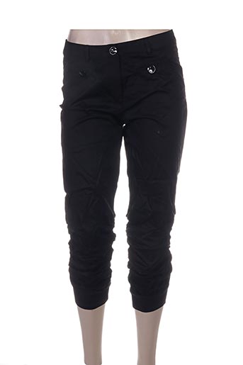 l33 pantacourts femme de couleur noir
