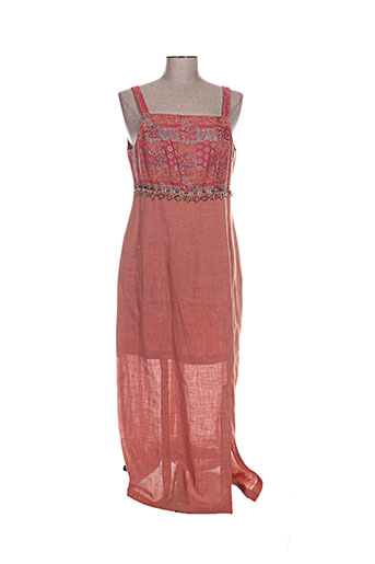 coco menthe robes femme de couleur orange