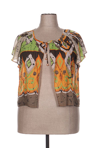quattro vestes femme de couleur orange