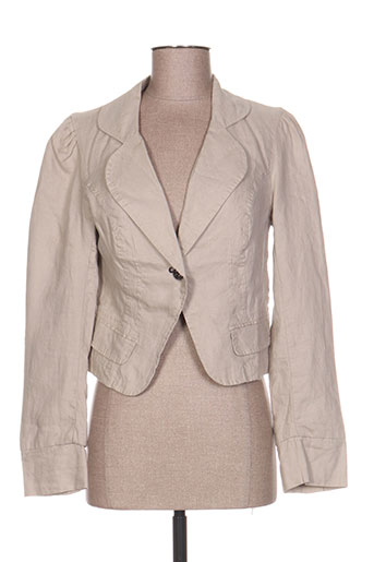 ddp vestes femme de couleur beige