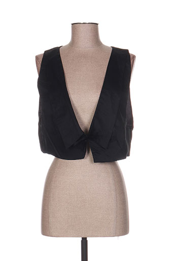 ddp gilets femme de couleur noir