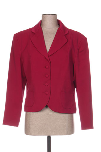 anne elisabeth vestes femme de couleur rose