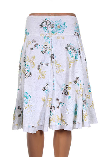 double one peace jupes femme de couleur blanc