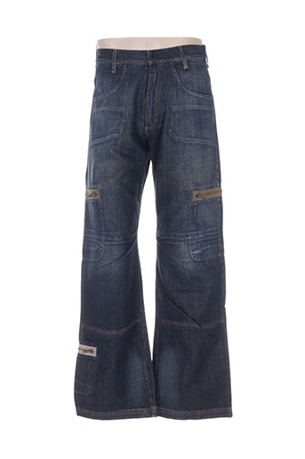 energie jeans homme de couleur bleu