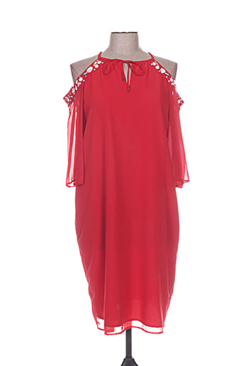 fracomina robes femme de couleur rouge
